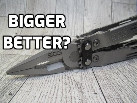 SOG Power Access Deluxe Multi-Tool  Packed Toolset!