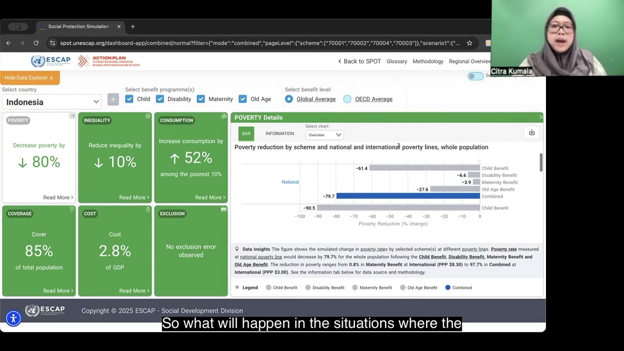 IX. Navigate Social Protection Online Toolbox (SPOT) Simulator