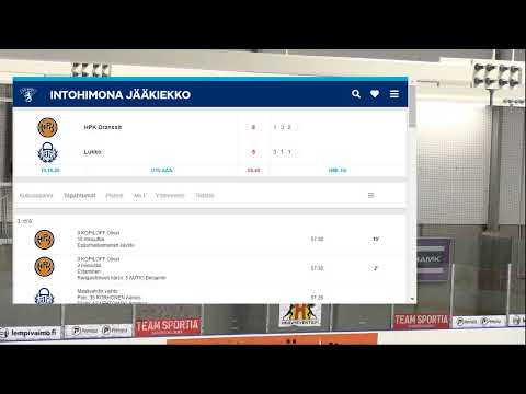 U15 AAA HPK-Lukko 10.10.2020