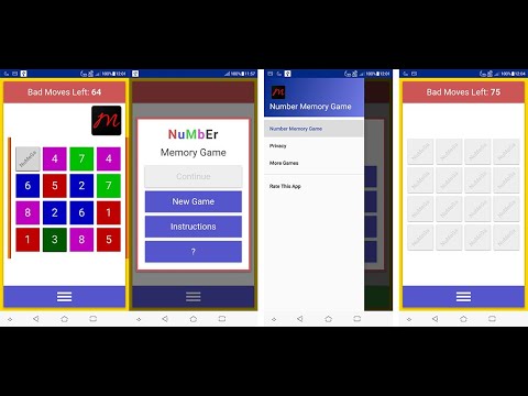 Number Memory Game video thumbnail
