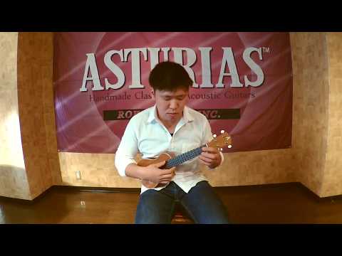 六嶋啓太 SOLO UKULELE MAHO 試奏動画 - ASTURIAS