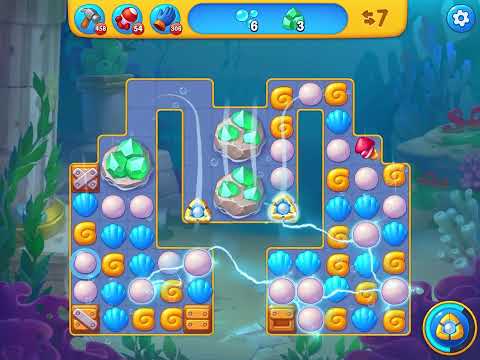 Fishdom level 7296 no boosters フィッシュダム ノーマル [Friend's]