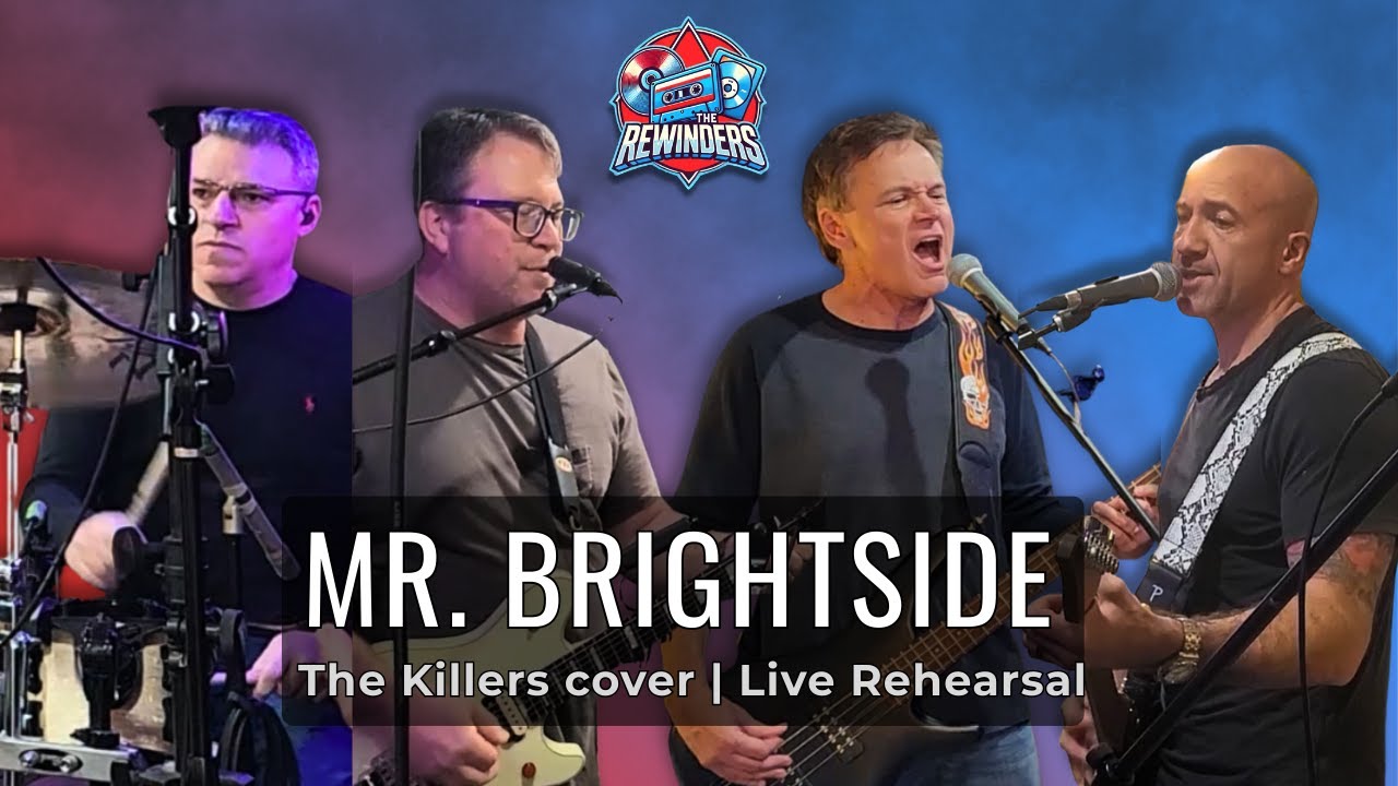Promotional video thumbnail 4 for The Rewinders - 80s-00s rock cover band