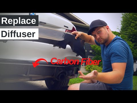 Properly changing your BMW 2 series diffuser...
