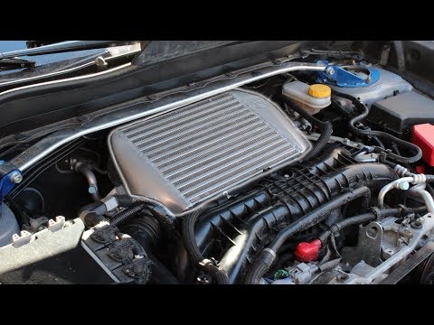 TURBOXS INTERCOOLER UNBOXING & INSTALLATION! - 2017 SUBARU FORESTER XT