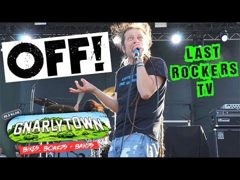 OFF! (Keith Morris BLACK FLAG, CIRCLE JERKS) perform at GNARLYTOWN Festival