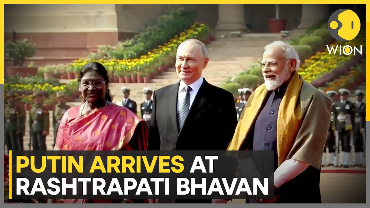 Putin India Visit: Russian President Putin Meets Droupadi Murmu, PM Modi | WION News