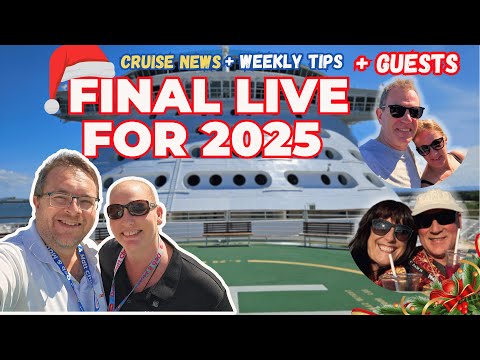 Thumbnail for Big Cruise News + End of Year Party! 🎄Voyager, Disney, MSC & More LIVE