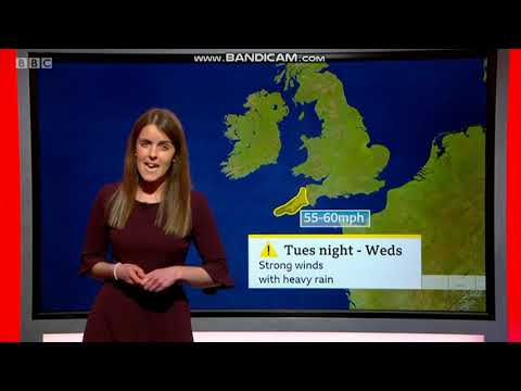 Alex Osbourne BBC ONE Spotlight weather afternoon time December 14th 2020 - 60 FPS