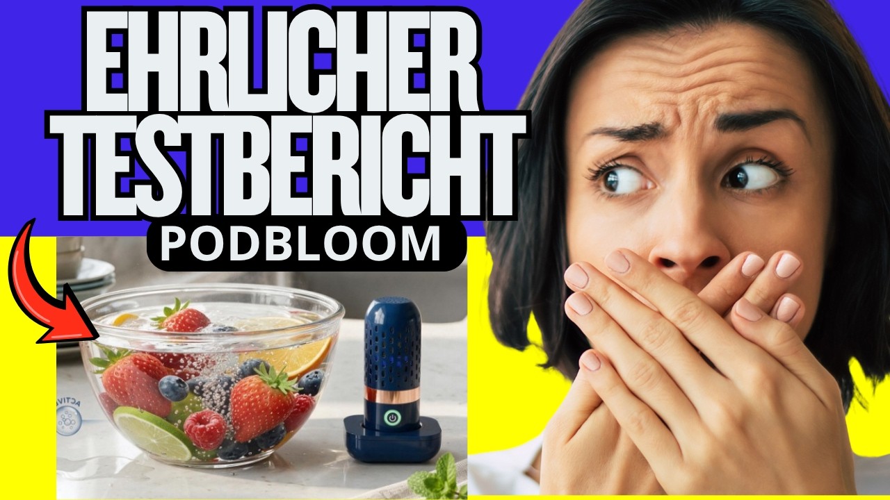🔥 PODBLOOM TESTBERICHT & BEWERTUNGEN – FUNKTIONIERT ES WIRKLICH?  PODBLOOM GEMÜSEREINIGER