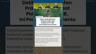 Detik-detik Mikrofon Prabowo Mati saat Pidato di KTT PBB, Ini Penjelasan Kemenlu
