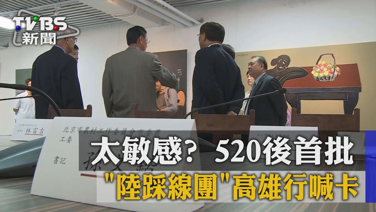 太敏感?520後首批「陸踩線團」高雄行喊卡