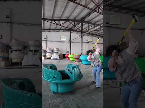 QIQU PE Bumper Boat Hull Impact & Load Test