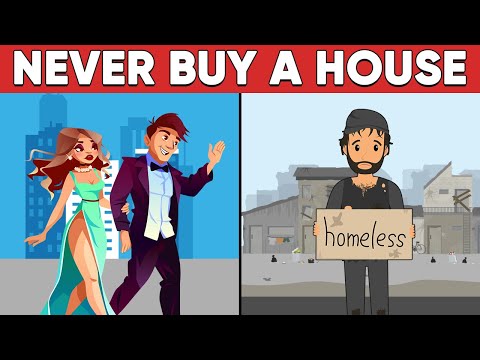 為什麼買房是浪費錢--買房與租房的比較 (Why Buying a House is a Waste of Money - Buying vs Renting)