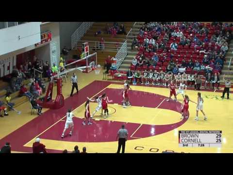 Highlights: Cornell Women's Basketball vs. Brown - 3/4/17