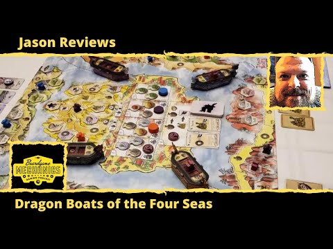 Jason's Board Game Diagnostics of Dragon Boats of the Four Seas