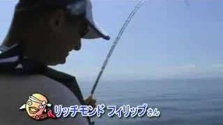 上野ひとみテスター「ﾊﾞﾚたらあかん」出演「大型アジ釣り」Vol.2