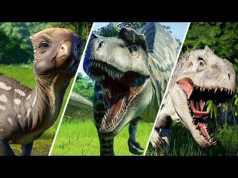 ALL 66 DINOSAURS - Jurassic World Evolution