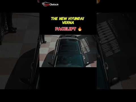 New Hyundai Verna Facelift 2026 🔥 First Look | New Design & Features