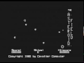 Jogo Asteroids Para Apple Ii Rodando Num Laser 128