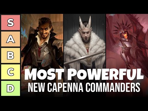 The Most Powerful Commanders of Streets of New Capenna | Power Tier List | EDH | MTG