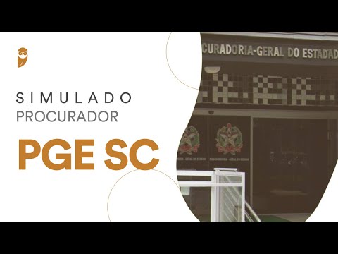 Simulado Procurador PGE SC - Correção