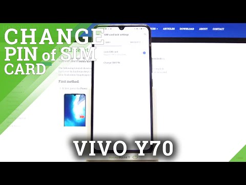 How to Change SIM PIN in VIVO Y70 – Find SIM Security Options