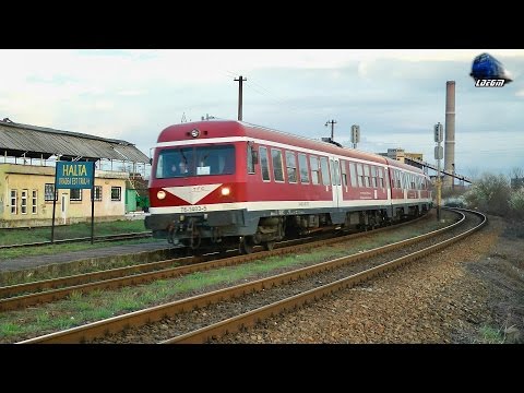 Automotor VT614 DMU/Diesel Triebwagen Ex-DB in Oradea Est Triaj pe Apus/on Sunset