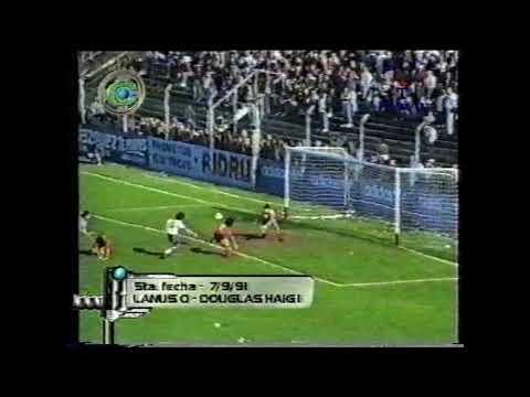 Lanús 0 - Douglas Haig de Pergamino 1 (Nacional B 1991/1992)