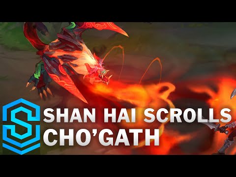 Shan Hai Scrolls Cho'gath Skin Spotlight - Pre-Release - League of Legends