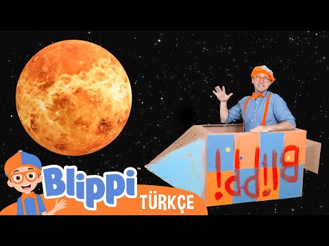 Blippi ile Evde Uzay Roketi Yap | BLIPPI | Çocuk Çizgi Filmleri | Moonbug Kids Türkçe