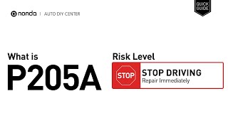 Meaning of OBD p205a