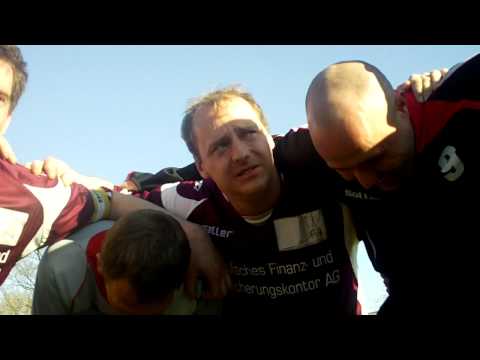 Siegesfeier - SV Schiffahrt-Hafen : ESV Lok Stralsund 0:2 v. 09.04.2011 ... Tabellenführer...