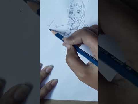 Drawing Nono Hana From Huggto! Precure (Future Version)