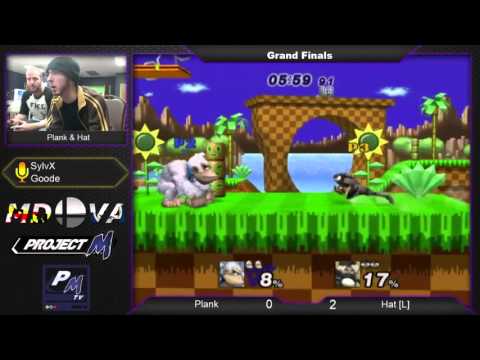 Grand Finale - Project M @ Xanadu Dec 1st: Hat (Sheik) vs. Plank (Donkey Kong, Fox)