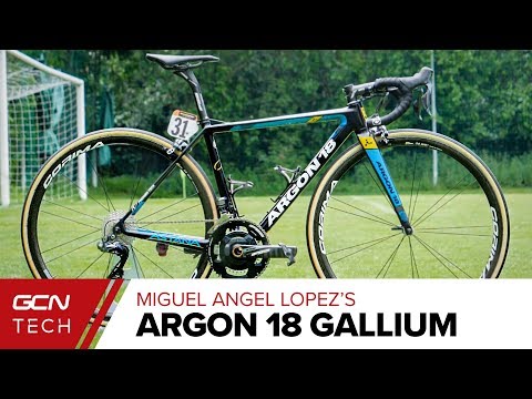 Miguel Angel Lopez's Argon 18 Gallium Pro | Team Astana Pro Bike