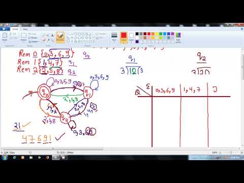 DFA for Decimal Number Divisible by 3 | Part 2 | Hindi