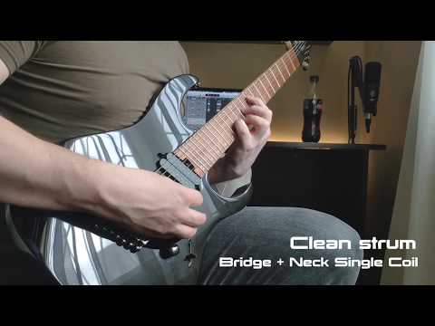 Ibanez RGMS7 | Clean & Distortion Test