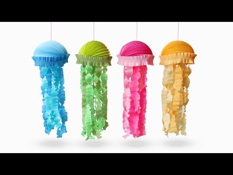 DIY Jellyfish Decorations