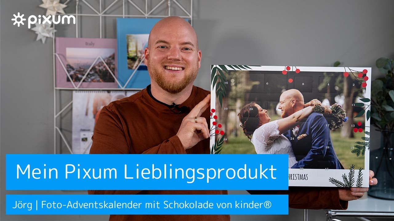 Foto-Adventskalender mit Schokolade von kinder® im Video