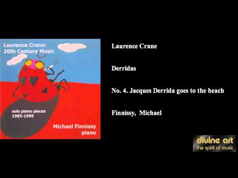 Laurence Crane, Derridas, No. 4. Jacques Derrida goes to the beach