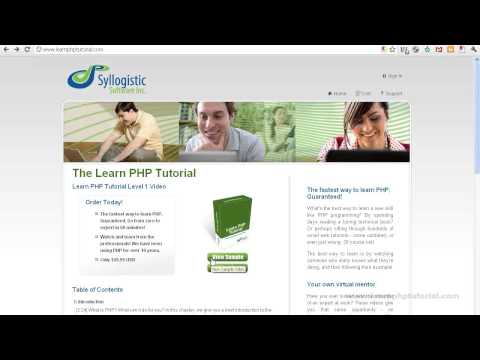 Learnphp Tutorial Level 2 Chapter 1 Introduction