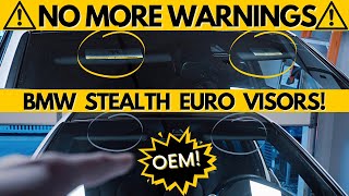 BMW SUN VISOR REPLACEMENT | A SUPER CLEAN UPGRADE!