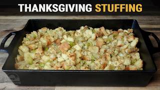 Thanksgiving Stuffing Without a Turkey - Simple & Delicious Oven Recipe