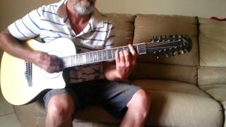 Video thumbnail for The Imperfect Guitarist  Tin Man sound test on 1986 Ovation 12 string by Florida Living