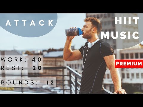 HIIT MUSIC - Attack | HIIT 40/20 | 12 rounds