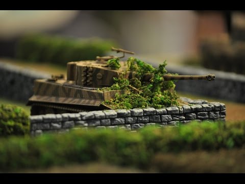 A World War 2 Tank Battle(Stop Motion Animation)