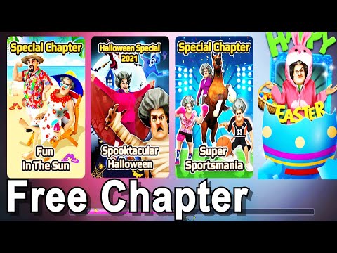 Scary Teacher 3D 5.14.1 - New Free Chapter - All levels Guides  Best Horror Gameplay  2021