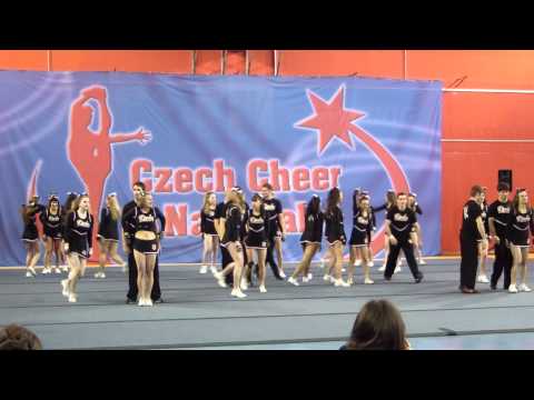 Czech National Cheer Team - Coed Show Mistrovství Cheerleadingu ČR 2012
