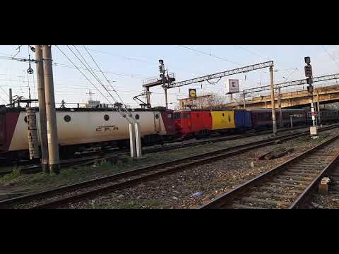 Activitate feroviara in Ploiesti Sud - 12.04.2020 Cfr Calatori